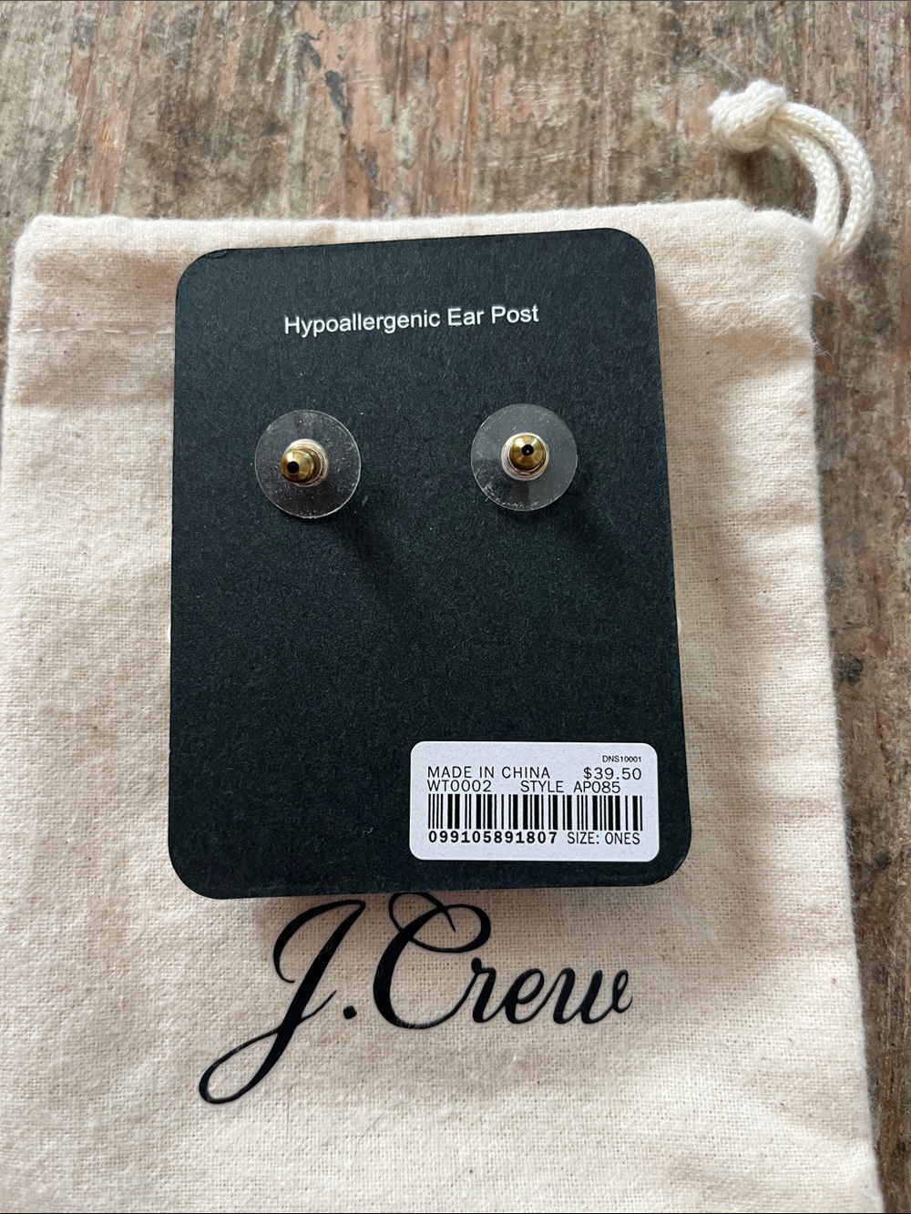 J. Crew Yellow Rose & White Petal Cluster Drop Earrings - Picture 3 of 3